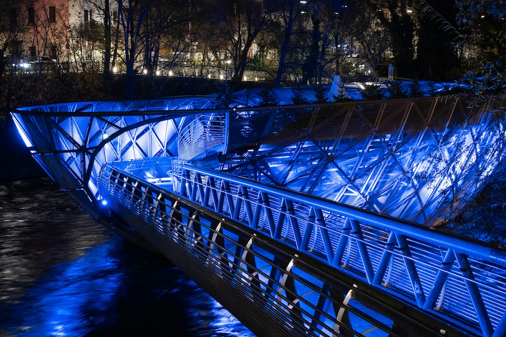 Die Murinsel – schwimmendes Juwel mitten in Graz