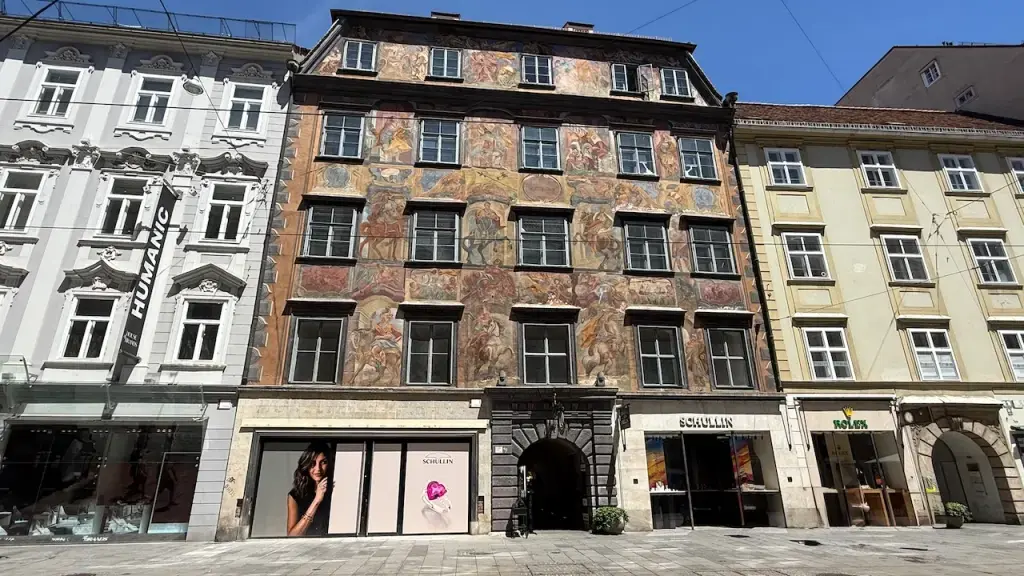 Gemaltes Haus