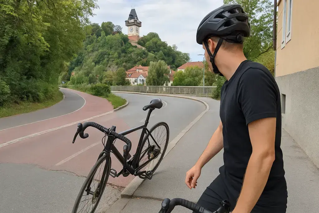 Sturz mit Rad: Grazer soll Strafe zahlen – Echt jetzt?