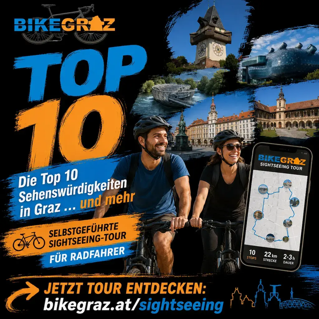 Top 10 Graz – Die neue selbstgeführte Sightseeing-Tour ist jetzt live!