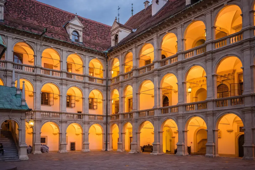 Landhaus und Landhaushof