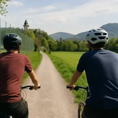 Mariatrost: Radl-Event an der Endhaltestelle