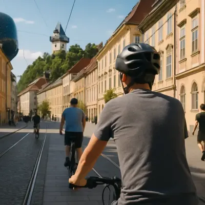 GRAZER MITTE: Neues Gesamtkonzept für die Innenstadt berücksichtigt Radfahrer