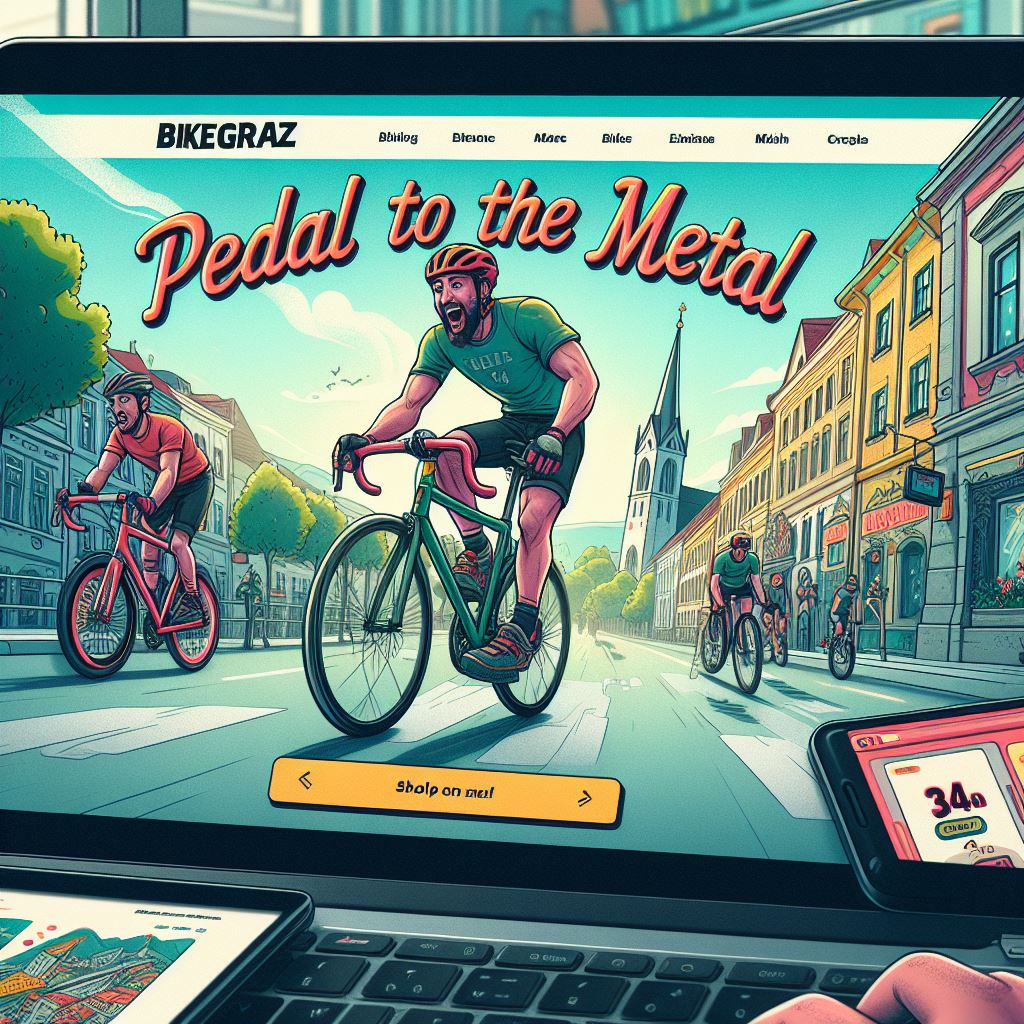  „Pedal to the Metal“ – Werbung auf BIKEGRAZ: Weil gute Dinge im Rollen bleiben!